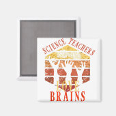 あなたは私を怖がらせおもしろい先生ハロウィン マグネット (正面/裏面)