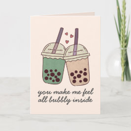 あなたは私を感じ中で泡立てカスタムる 案内状