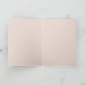 あなたは私を感じ中で泡立てカスタムる 案内状 (内部)