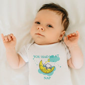 あなたは私を昼寝で持っていた – 眠っている羊 ベビーボディスーツ