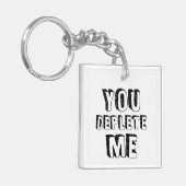 あなたは私を消耗させる キーホルダー (正面左)