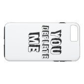 あなたは私を消耗させる Case-Mate iPhoneケース (裏面(横))