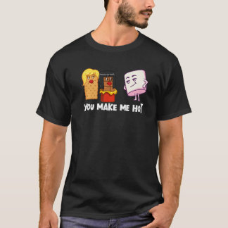 あなたは私を熱くする スモア マシュマロ キャンプ スモアズ Tシャツ