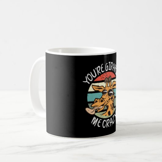 あなたは私を熱狂する叱る コーヒーマグカップ (正面左)