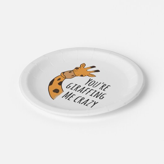 あなたは私を熱狂する叱る ペーパープレート (アングル)