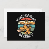 あなたは私を熱狂する叱る ポストカード (正面/裏面)