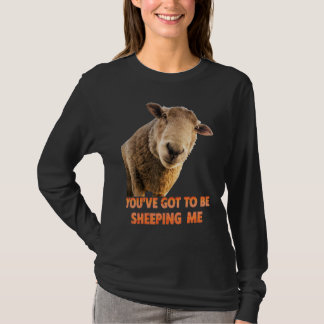 あなたは私を羊だと思っているに違いない 羊 ラムズ 動物 Tシャツ