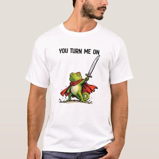 あなたは私を興奮させています Tシャツ (正面)