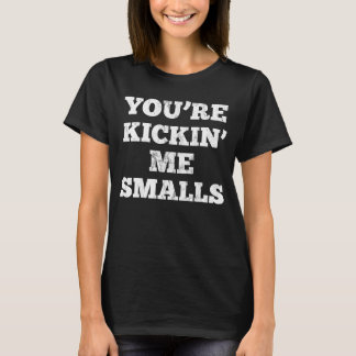 あなたは私を蹴ってる 小さいのに妊娠中 Tシャツ