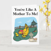 あなたは私母日カードへの母のように カード (黄色い花)