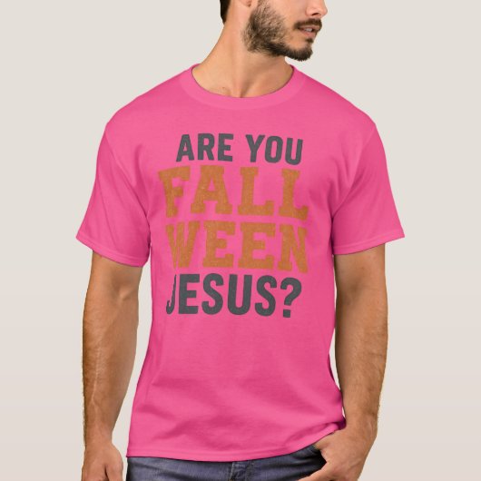 あなたは秋の間のイエス Tシャツ (正面)