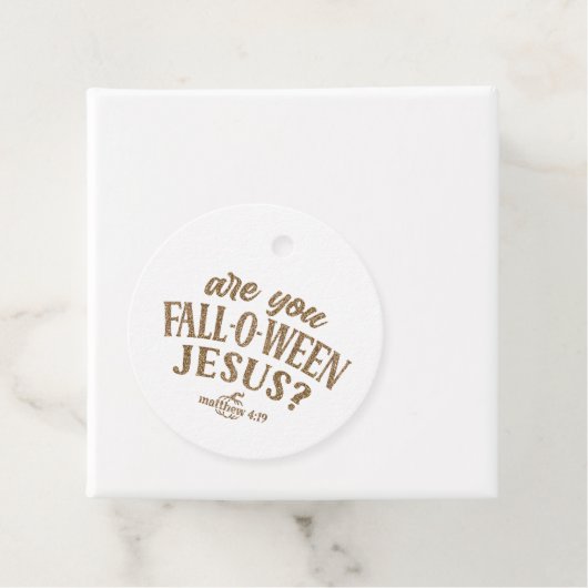 あなたは秋オウィーンイエスなの？クリスチャン・ハロウィーン フェイバータグ (インサイチュ)