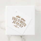 あなたは秋オウィーンイエスなの?クリスチャン・ハロウィーン フェイバータグ (インサイチュ)