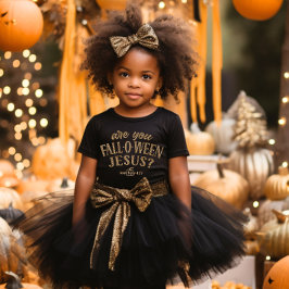 あなたは秋オウィーンイエスなの？クリスチャン・ハロウィーン Tシャツ