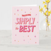 あなたは簡単に最高の カード (黄色い花)