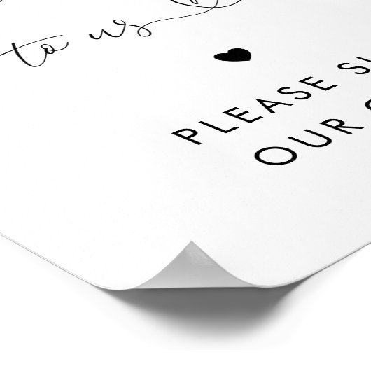 あなたは米国への世界のハートグローブ結婚の徴候を意味する ポスター (角)