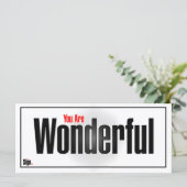 あなたは素敵だ (スタンド正面)