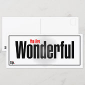 あなたは素敵だ (正面/裏面)