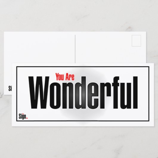 あなたは素敵だ (正面/裏面)