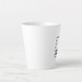 あなたは素敵だ カフェラテマグ (正面)