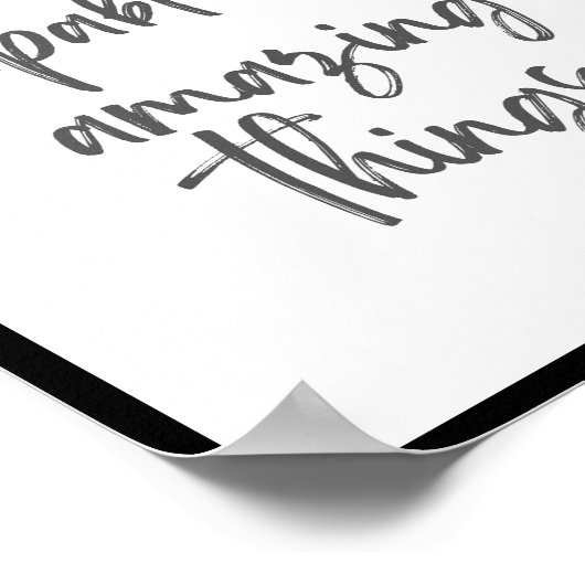 あなたは素晴らしいことが出来る。引用文 ポスター (角)