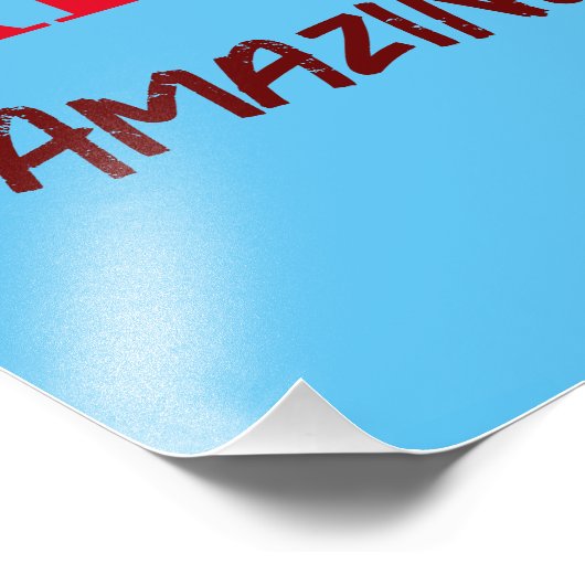 あなたは素晴らしいやる気を起こさせる引用文 フォトプリント            (角)