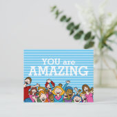 あなたは素晴らしいチームワークのポストカードだ ポストカード (スタンド正面)