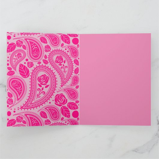 あなたは素晴らしいピンク色の乳がんサポート カード (内部)