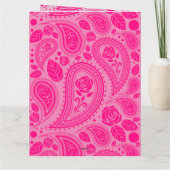 あなたは素晴らしいピンク色の乳がんサポート カード (裏面)