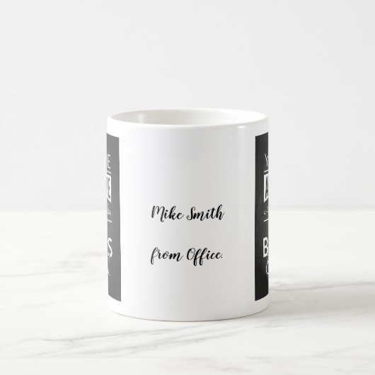 あなたは素晴らしいボスのマグ コーヒーマグカップ (中央)