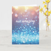 あなたは素晴らしい カード (黄色い花)