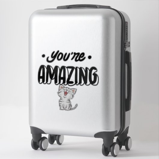 あなたは素晴らしい シール (スーツケース)