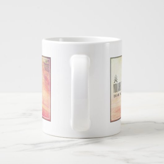 あなたは素晴らしい ジャンボコーヒーマグカップ (裏面)