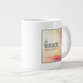 あなたは素晴らしい ジャンボコーヒーマグカップ (正面右)