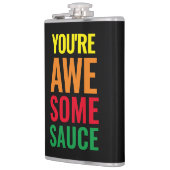 あなたは素晴らしい!世界賛辞の日 フラスク (左)