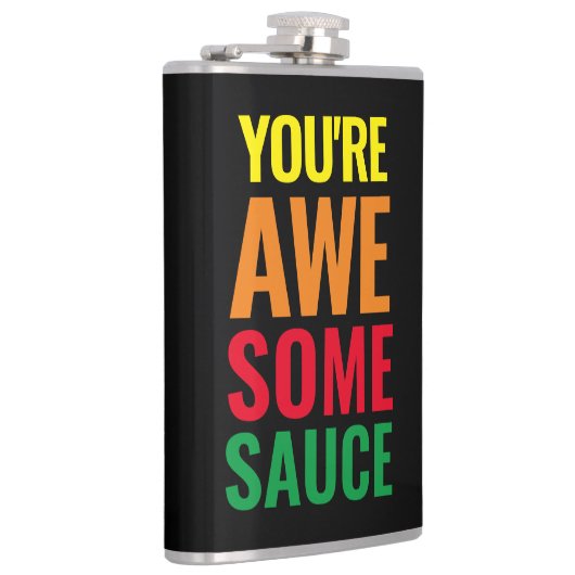 あなたは素晴らしい!世界賛辞の日 フラスク (右)