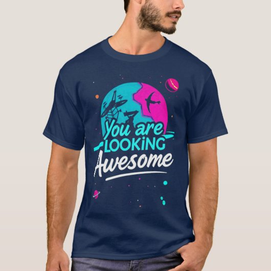 "あなたは素晴らしい" Tシャツ (正面)