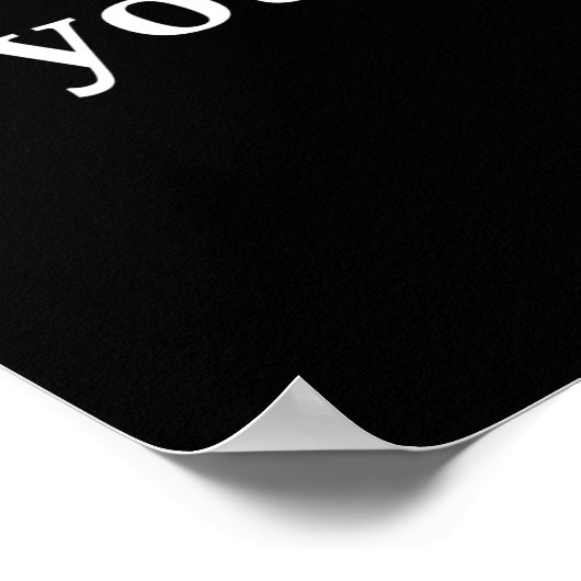 あなたは素晴らしの検討の定義 ポスター (角)