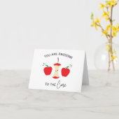 あなたは素晴らしコアに – プン勇気付けられる カード (黄色い花)