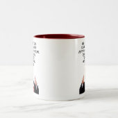 あなたは素晴らしパパ切れ ツートーンマグカップ (中央)