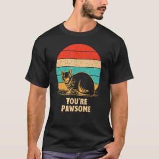 あなたは素晴らし猫プリン猫ママ子猫パパバレ Tシャツ