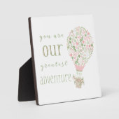 あなたは素晴らし赤ん坊の女の子の冒険 フォトプラーク (正面)