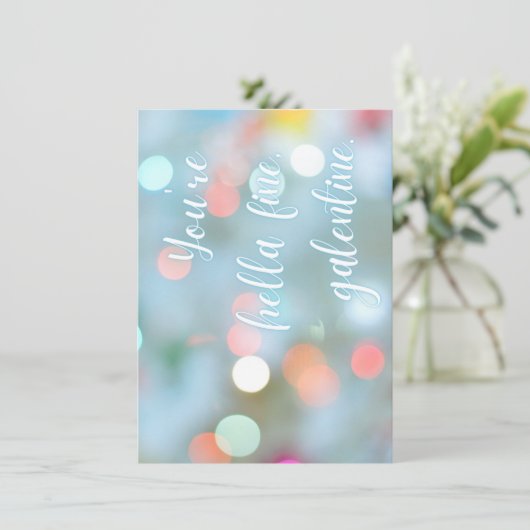 あなたは素晴らし、ガレンティン！カード ノートカード (スタンド正面)