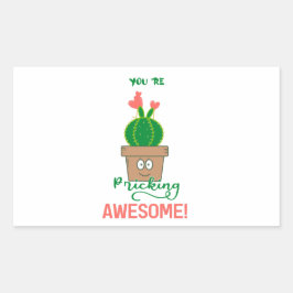 あなたは素晴らし!シール 長方形シール