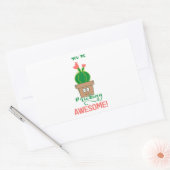 あなたは素晴らし!シール 長方形シール (封筒)