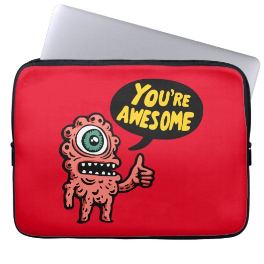あなたは素晴らし ラップトップスリーブ (正面)