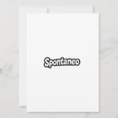 あなたは素晴らし（今のところ…）猫あいさつおもしろいをする カード (裏面)