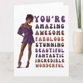 あなたは素晴素晴らしらしい、素晴ら素晴らししい カード