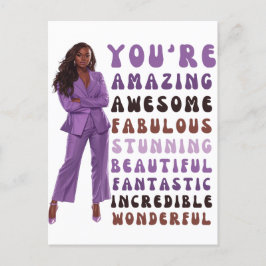 あなたは素晴素晴らしらしい、素晴ら素晴らししい シーズンポストカード