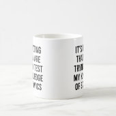 あなたは経済学の知識を試す コーヒーマグカップ (中央)